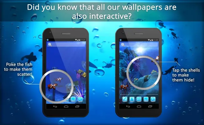 UR 3D Ocean Dolphin Live Theme android App screenshot 4